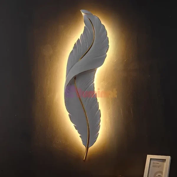 Aplica led luxury feather, 36W,  87CM - Image 5