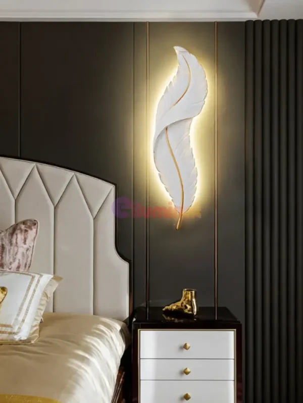 Aplica led luxury feather, 36W,  87CM - Image 7