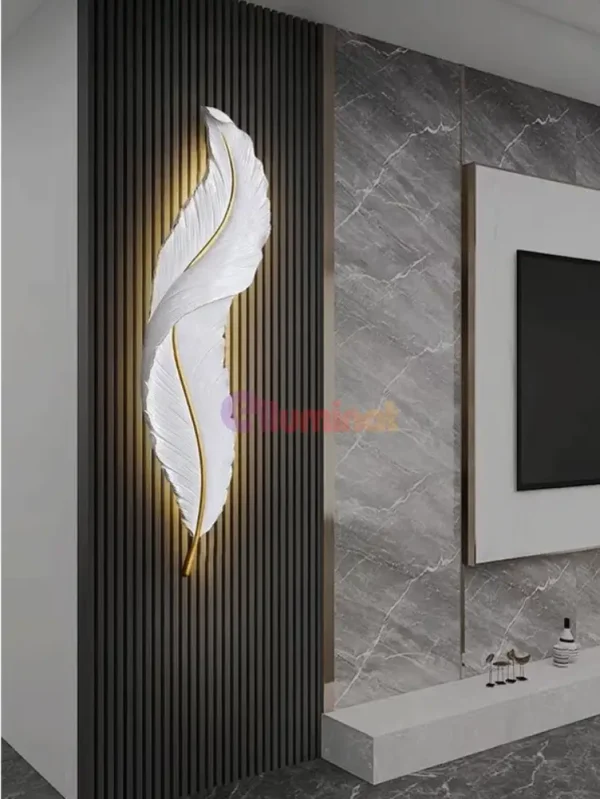 Aplica led luxury feather, 36W,  87CM - Image 9