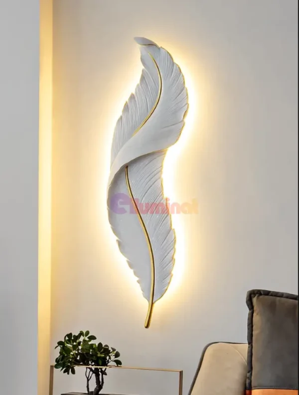 Aplica led luxury feather, 36W,  87CM - Image 12